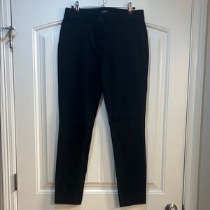 LOFT Black Skinny Pants (8 Tall)